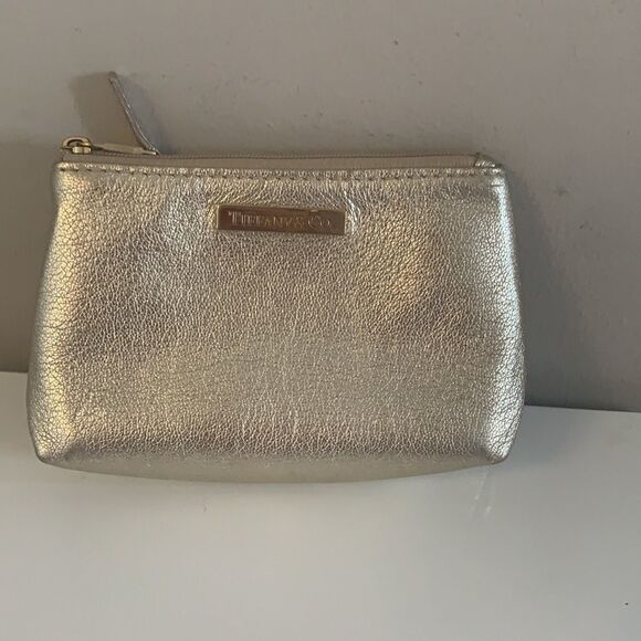 Tiffany & Co. Small Leather Pouch - Gold - Picture 7 of 9